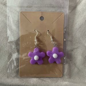flower earrings